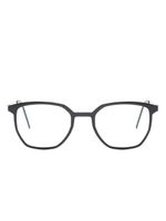 Lindberg lunettes de vue à monture géométrique - Noir