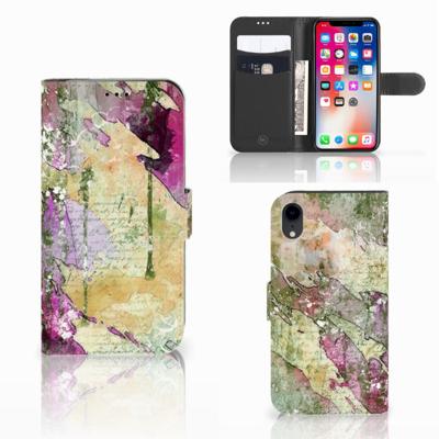 Hoesje Apple iPhone Xr Letter Painting Hoesje Apple iPhone Xr Letter Painting