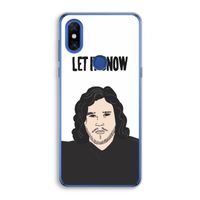 Let It Snow: Xiaomi Mi Mix 3 Transparant Hoesje