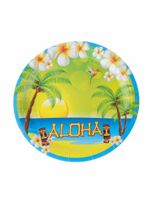Aloha borden 8 stuks