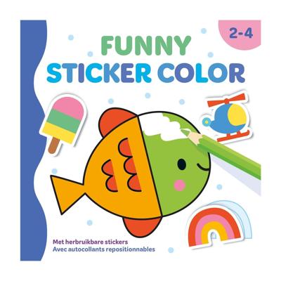 Deltas Funny Sticker Color (2-4 j.)