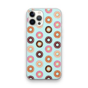 Donuts: iPhone 12 Pro Max Transparant Hoesje