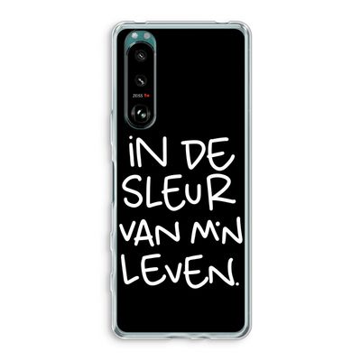 De Sleur: Sony Xperia 5 III Transparant Hoesje