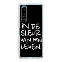 De Sleur: Sony Xperia 5 III Transparant Hoesje