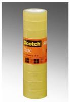 Scotch FT-5100-9661-1 5081510 Plakband Transparant (l x b) 10 m x 15 mm 10 stuk(s) - thumbnail