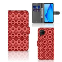 Huawei P40 Lite | Telefoon Hoesje | Batik Rood