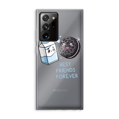 Best Friend Forever: Samsung Galaxy Note 20 Ultra / Note 20 Ultra 5G Transparant Hoesje