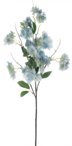 Nova Nature Wild hydrangea spray blue 90cm