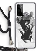 House: OnePlus 9 Pro Transparant Hoesje met koord House: OnePlus 9 Pro Transparant Hoesje met koord