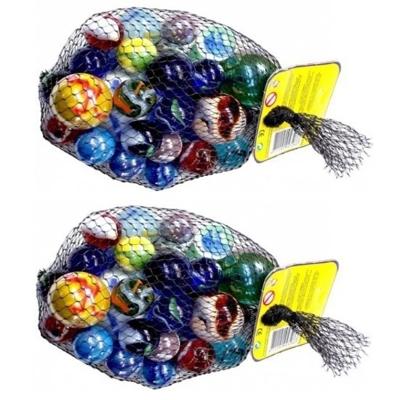 Don Juan knikkers bonken - 2x - 1 kilo - 4 verschillende formaten - knikkeren - buitenspeelgoed