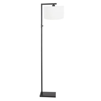 Steinhauer Strakke vloerlampStanger met witte kp - 8216ZW