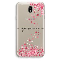 Hartjes en kusjes: Samsung Galaxy J7 (2017) Transparant Hoesje