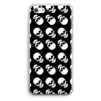 Musketon Skulls: iPhone 5 / 5S / SE Transparant Hoesje Musketon Skulls: iPhone 5 / 5S / SE Transparant Hoesje