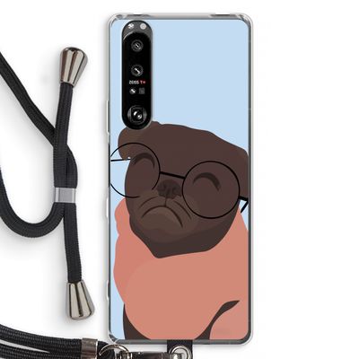 Ludo: Sony Xperia 1 III Transparant Hoesje met koord