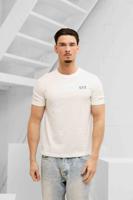 EA7 Emporio Armani 8NPT25 T-Shirt Heren Gebroken Wit - Maat XL - Kleur: Gebroken Wit | Soccerfanshop