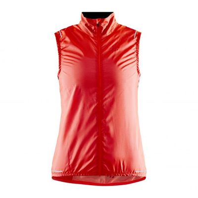 Craft Essence Light Wind fietsvest mouwloos roze dames S