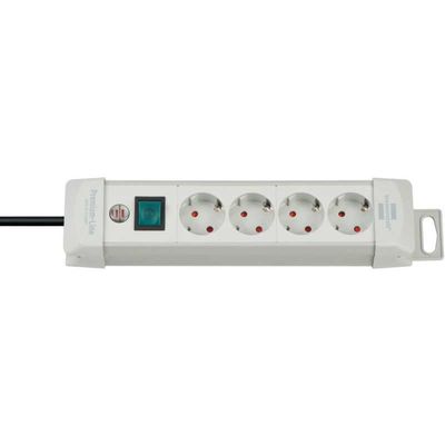 Premium-Line 4-voudig stekkerdoos met schakelaar 1955540100 Stekkerdoos