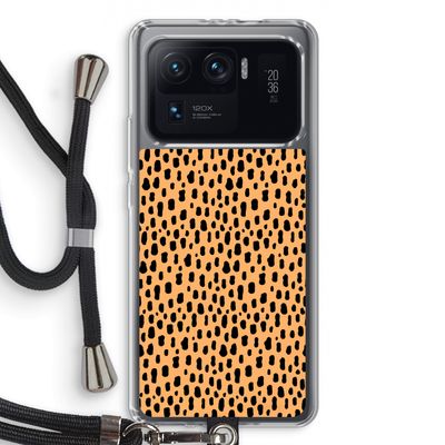 Panter: Xiaomi Mi 11 Ultra Transparant Hoesje met koord