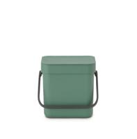 Brabantia afvalbakje sort & go 3l fir groen