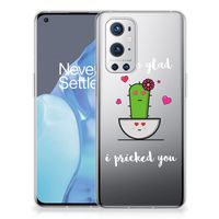 OnePlus 9 Pro Telefoonhoesje met Naam Cactus Glad