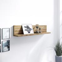 Home365 Wandplank Bologna - Vuren / Antraciet