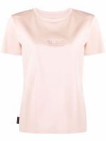 Woolrich t-shirt à logo débossé - Rose - thumbnail