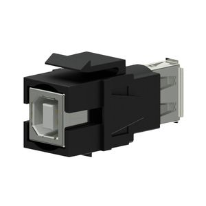 Procab VCK620/B Keystone USB A-B connector zwart