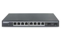 Digitus DN-95344 netwerk-switch Managed L2 Gigabit Ethernet (10/100/1000) Power over Ethernet (PoE) Zwart - thumbnail