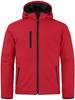 Clique 020952 Padded Hoody Softshell - Rood - XS - thumbnail