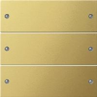2133606  - EIB, KNX touch rocker brass, 2133606 - thumbnail