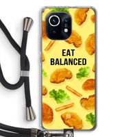 Eat Balanced: Xiaomi Mi 11 Transparant Hoesje met koord