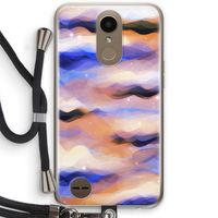 Donkere Wolken: LG K10 (2017) Transparant Hoesje met koord