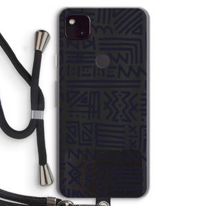 Marrakech print: Pixel 4a 5G Transparant Hoesje met koord