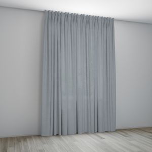 Overgordijn Monaco Zilver Coupage