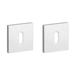 Stile sleutelrozetten 53x53x7mm Chroom gepolijst