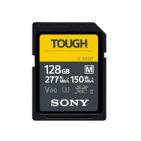 Sony SDXC-128GB Class 10 UHS-II U3 V60 TOUGH R277 W150 MB/s Sony SDXC-128GB Class 10 UHS-II U3 V60 TOUGH R277 W150 MB/s