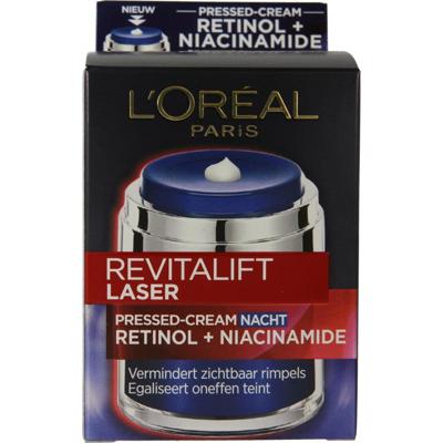L&apos;Oreal Paris Revitalift laser pressed-cream nachtcreme