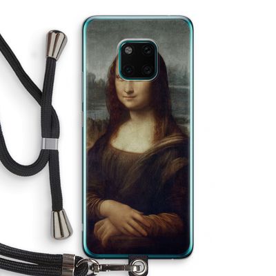 Mona Lisa: Huawei Mate 20 Pro Transparant Hoesje met koord