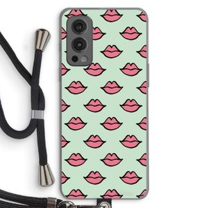 Lipjes: OnePlus Nord 2 5G Transparant Hoesje met koord