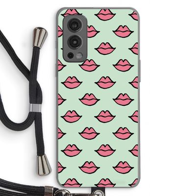 Lipjes: OnePlus Nord 2 5G Transparant Hoesje met koord