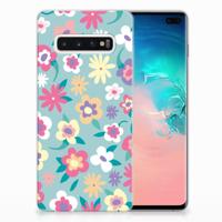 Samsung Galaxy S10 Plus | TPU Case | Flower Power