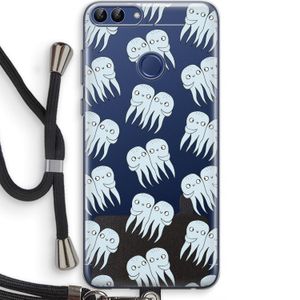 Octopussen: Huawei P Smart (2018) Transparant Hoesje met koord