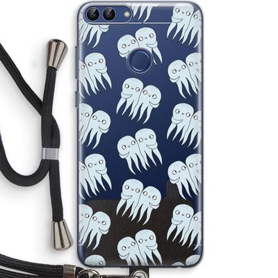 Octopussen: Huawei P Smart (2018) Transparant Hoesje met koord