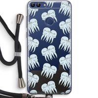 Octopussen: Huawei P Smart (2018) Transparant Hoesje met koord