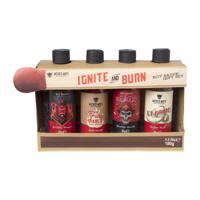 Hot sauce gift set - set van 4