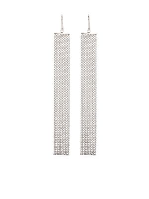 ISABEL MARANT boucles d'oreilles à ornements en cristal - Argent