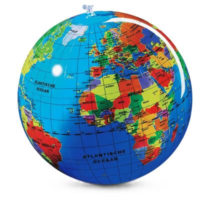wereldbol - 30cm - Opblaasbaar - Aarde - voor kinderen wereldbol - 30cm - Opblaasbaar - Aarde - voor kinderen