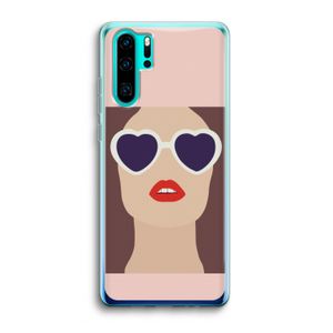 Red lips: Huawei P30 Pro Transparant Hoesje