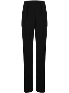 Roland Mouret pantalon plissé Cady à taille haute - Noir