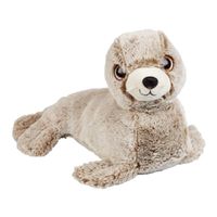 Pluche bruine zeehond knuffel 36 cm speelgoed - thumbnail